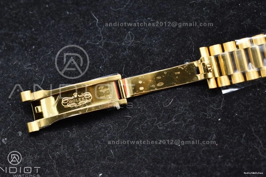 ARF Bracelet VR3255 President Black Weight) Crystal (Gain Best Date Day YG 1:1 Soft 228238 40 On Dial 656 Edition 0124